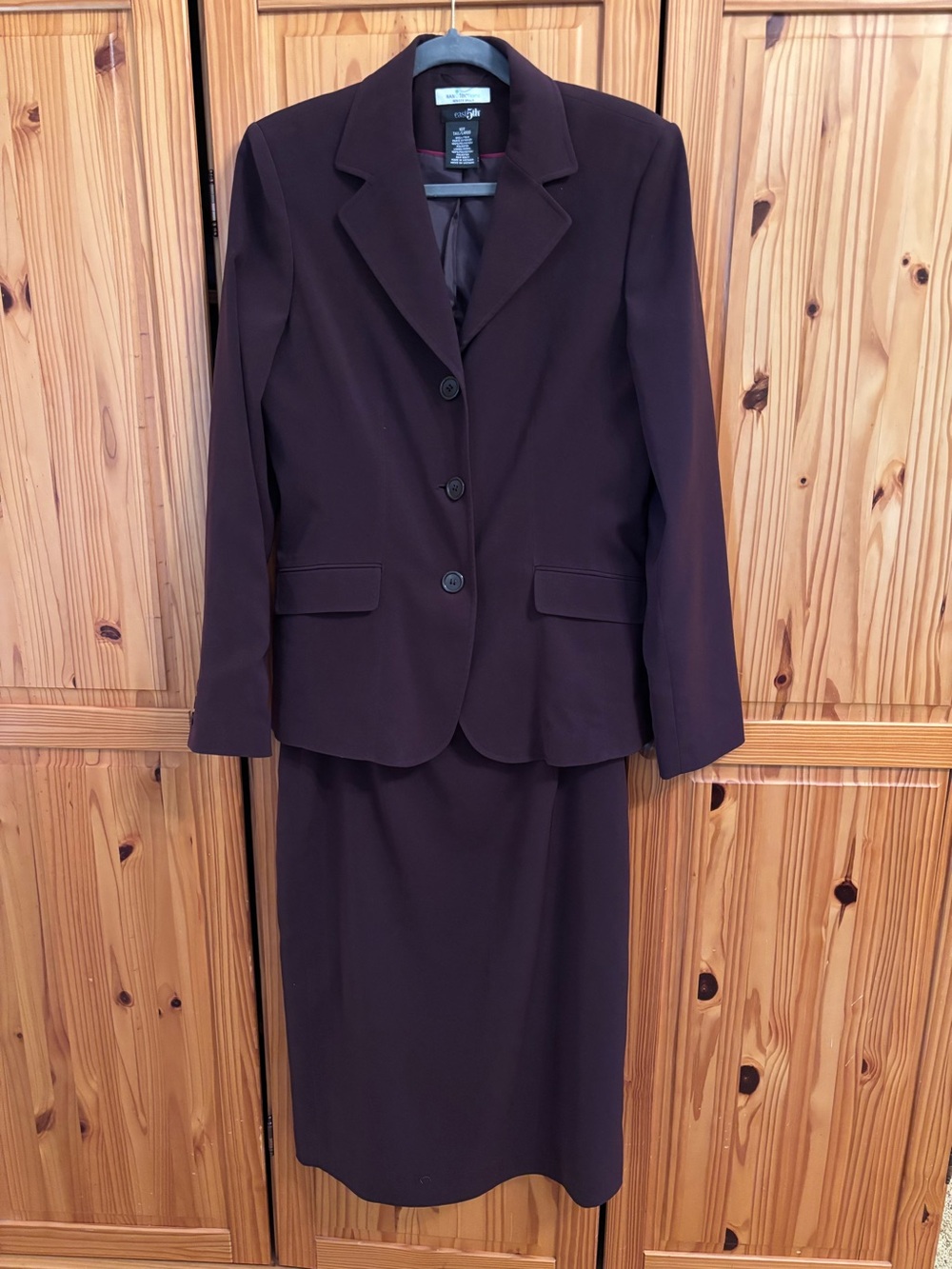 East 5th Women's plum Two-Piece Skirt Suit